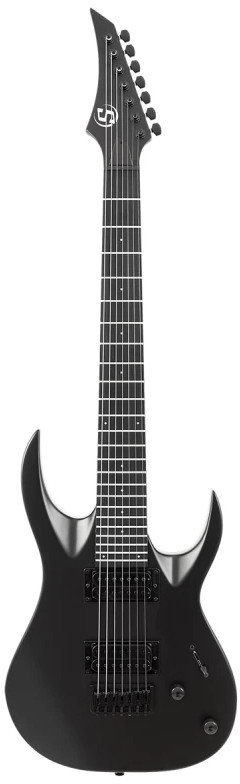 Акція на Электрогитара S By Solar Type Ab AB4.7C-E 7 String Carbon Black Matte від Stylus