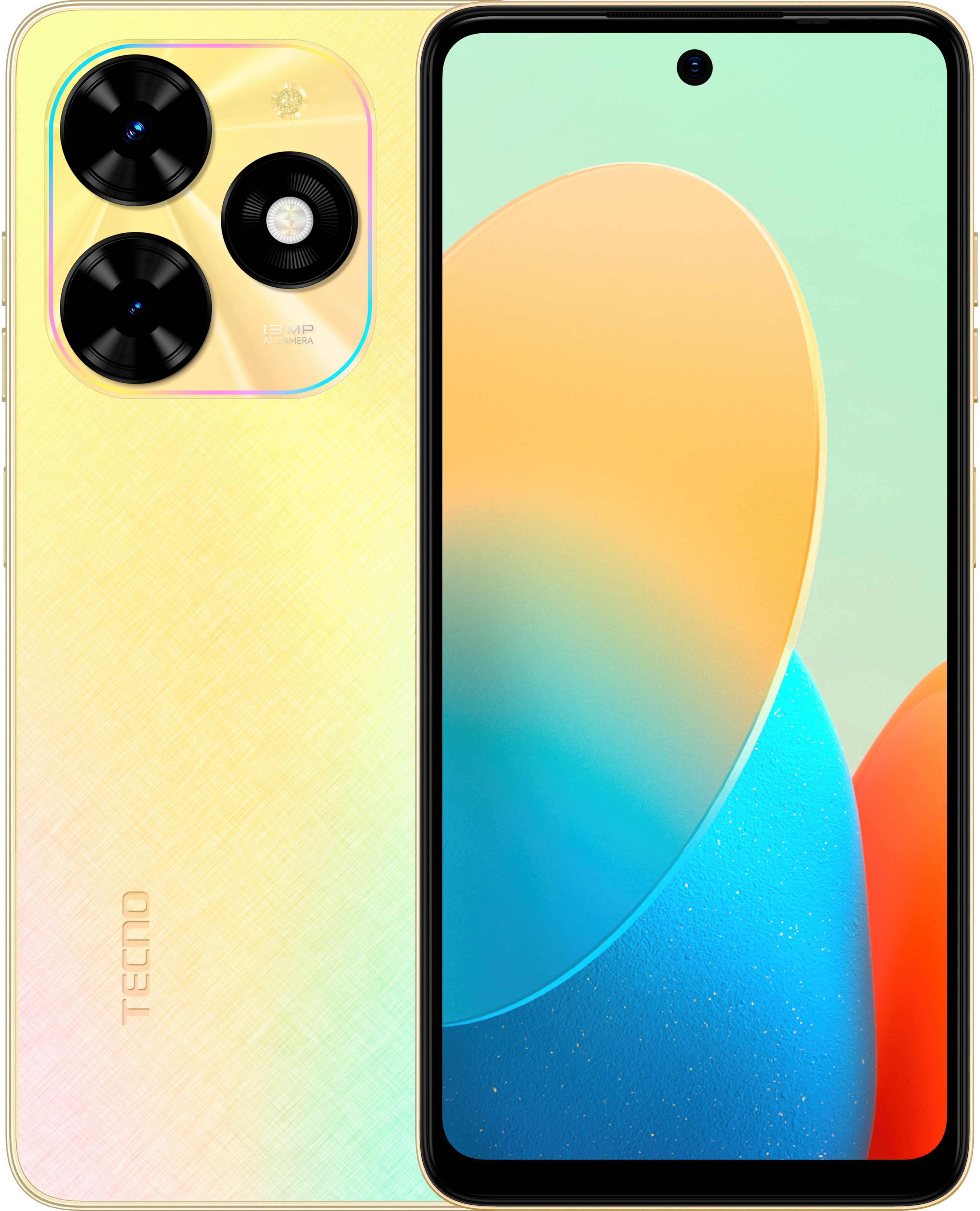 Акція на Tecno Spark Go 2024 (BG6) 3/64GB Alpenglow Gold (UA UCRF) від Y.UA