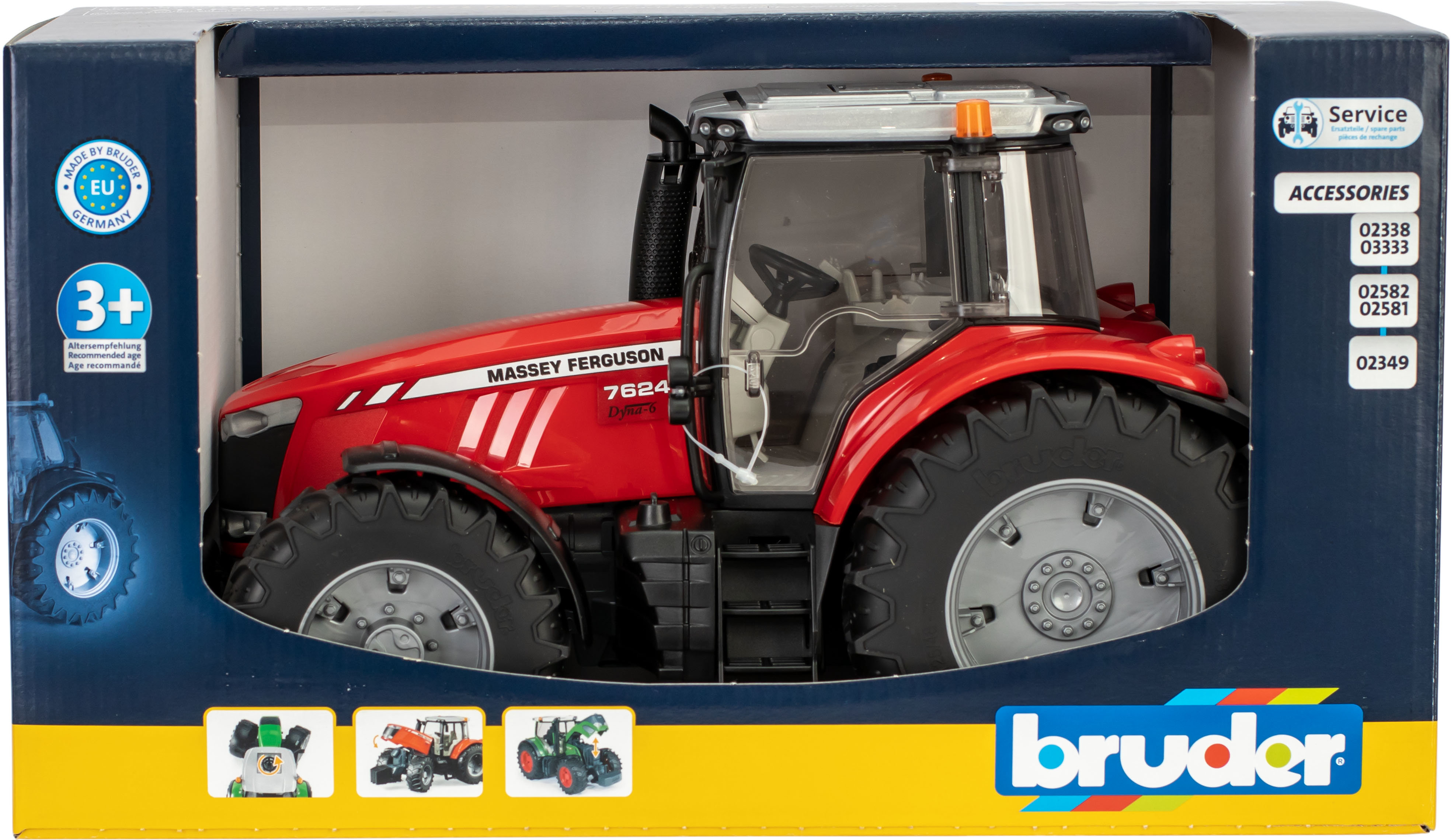 Акція на Трактор Bruder Massey Ferguson 7624 (03046) від Stylus