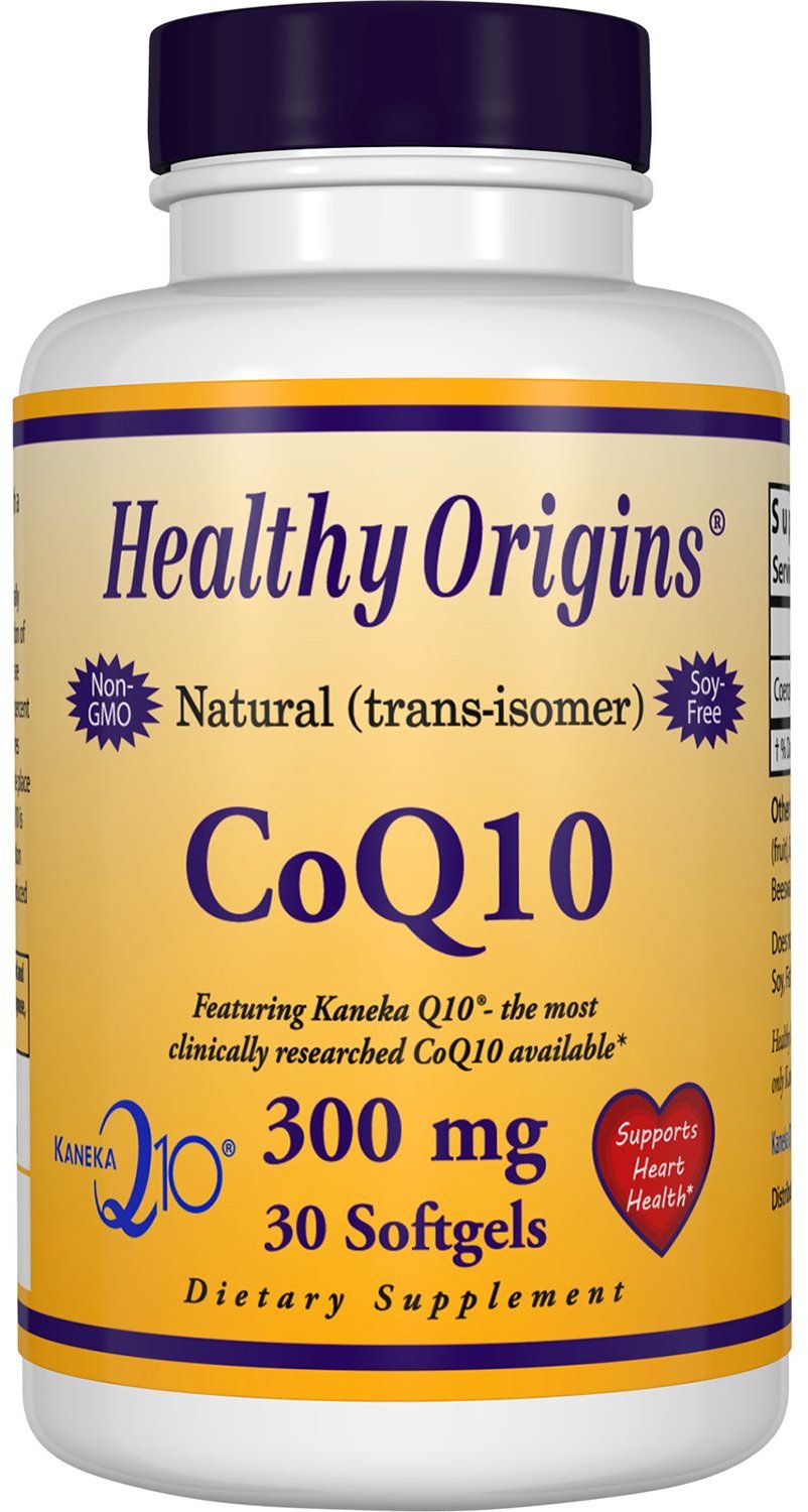 Акція на Healthy Origins, CoQ10, Kaneka Q10, 300 mg, 30 Softgels (Discontinued Item) (HO35020) від Stylus