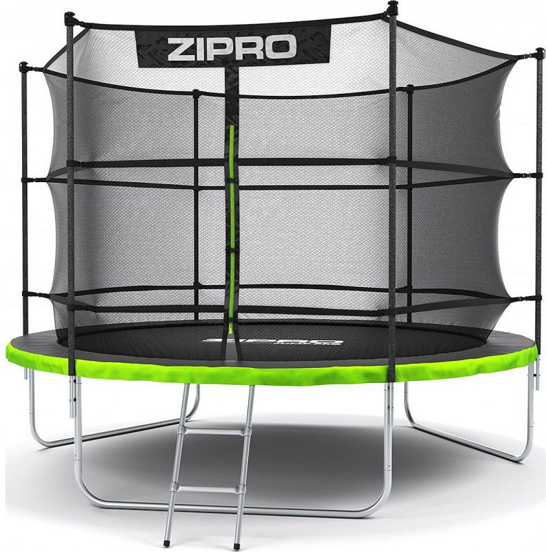 Акція на Zipro Fitness Jump Pro с внутренней сеткой 10FT 312 cm (5902659840677) від Stylus