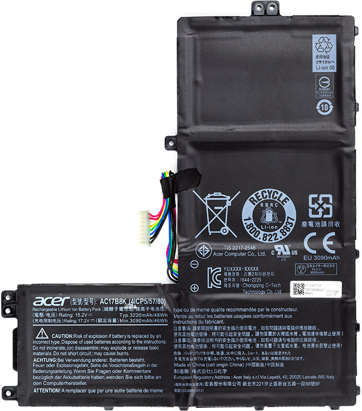 

PowerPlant Acer Swift 3 SF315-52 (AC17B8K) 15.2V 3220mAh