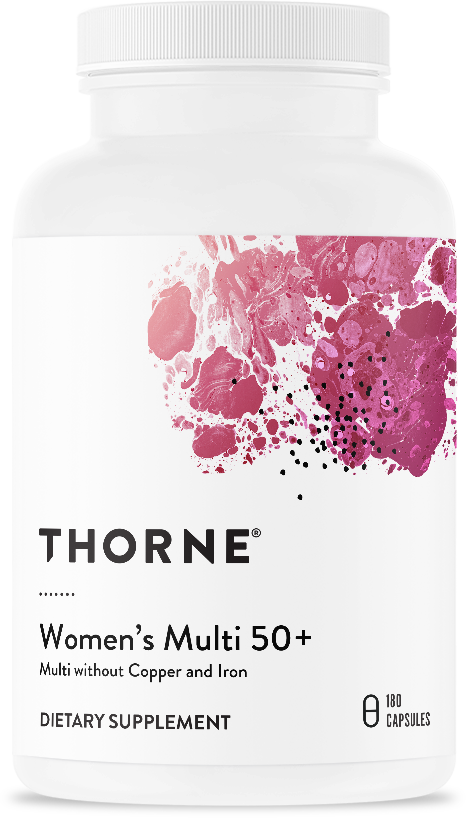 

Thorne Research Women's Multi 50+ Мультивитамины для женщин 50+ 180 капсул