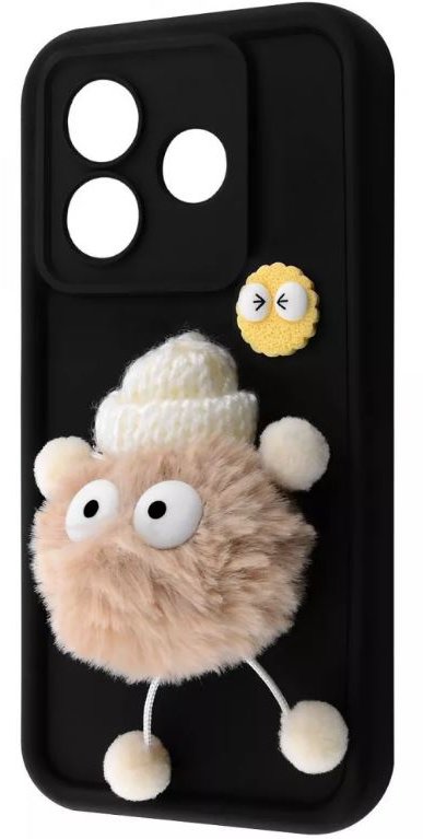 

Mobile Case Pretty Things Black/Fluffy White for Xiaomi Redmi Note 14 5G