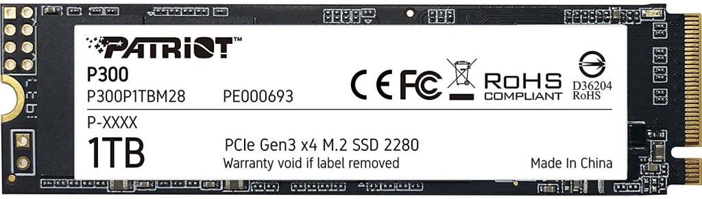 

Patriot P300 1 Tb (P300P1TBM28) Ua