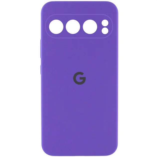 

Lakshmi Premium Silicone Case with Logo Full Camera Amethyst for Google Pixel 9 Pro Xl