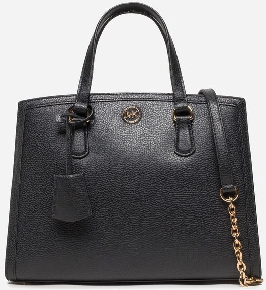 

Женская сумка тоут Michael Kors Md Satchel черная (30F2G7CS2T001)