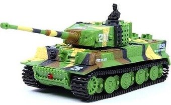 Акція на Танк микро р/у (1:72) Great Wall Toys Tiger со звуком (хаки зеленый) (GWT2117-1) від Stylus