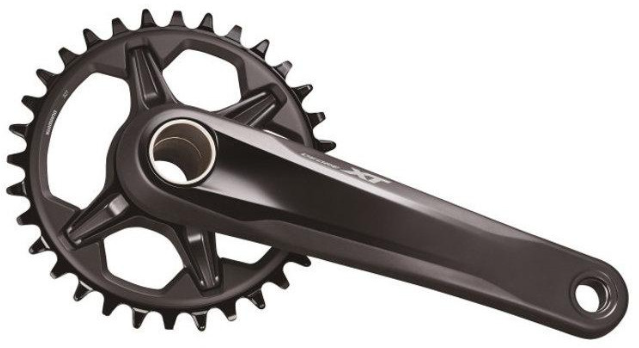 

Шатуны Shimano FC-M8120-1 Deore XT, Hollowtech Ii 175мм без звезды, CL-55мм без каретки (IFCM81201EXXT)