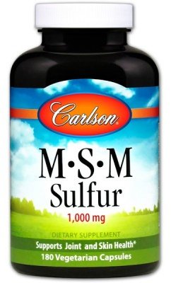 

Carlson Labs Msm Sulfur 1,000 mg 180 Veg Caps Метілсульфонілметан МСМ