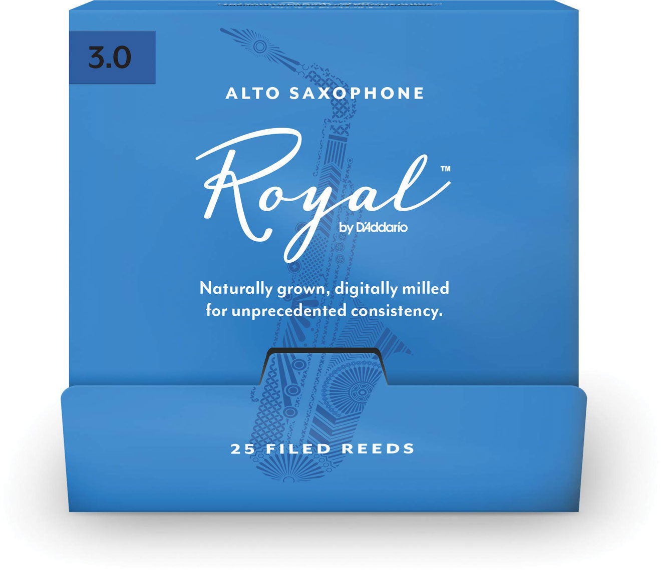 

Тростини D`ADDARIO RJB0130-B25 Royal by D'Addario - Alto Sax # 3.0 - 25 Box