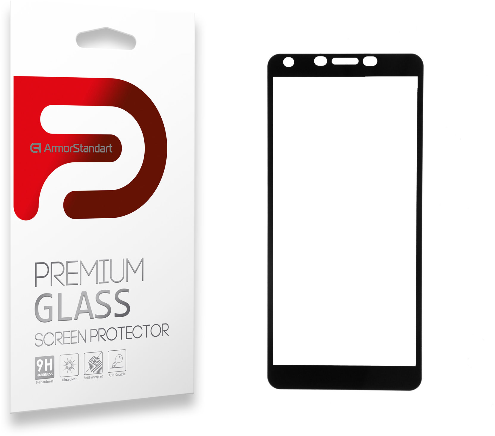 

ArmorStandart Tempered Glass Full Glue Black for Tecno Pop 2F (B1F) (ARM57584)