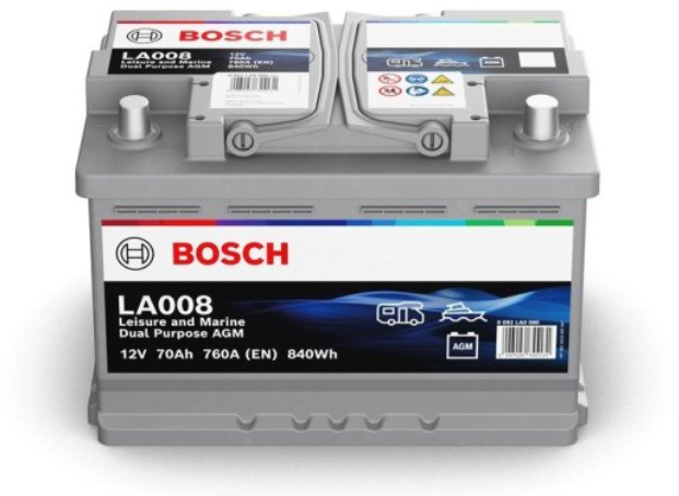 Акція на Автомобильный аккумулятор Bosch Dual Purpose Agm 0 092 LA0 080 75Ah/650A від Stylus