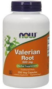 Акція на Now Foods Valerian Root 500 mg  250 Vcaps Корень валерианы від Stylus
