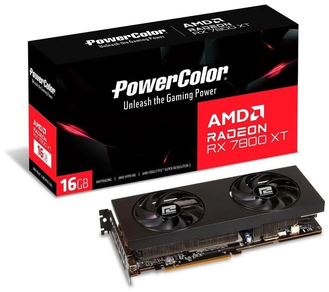

PowerColor Amd Radeon Rx 7800 Xt 16GB GDDR6 (RX7800XT 16G-P)