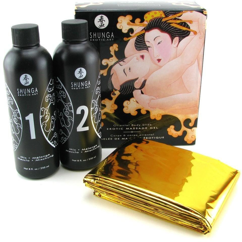 

Гель для массажа Shunga Oriental BODY-TO-BODY - Melon Mango (2 x 225 мл)