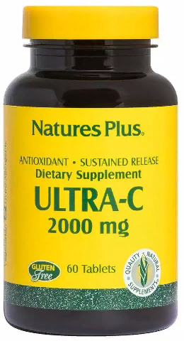 

Natures Plus Ultra-C 2000 mg Витамин С 60 таблеток