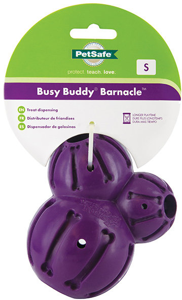 

Іграшка для собак PetSafe Barnacle розмір S для собак 5-10 кг фіолетова (51012)