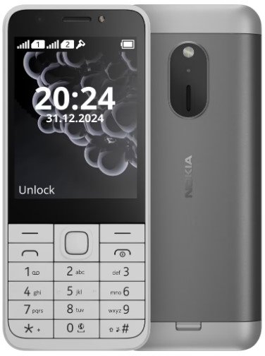 Акція на Nokia 230 (2024) Dual White (UA UCRF) від Stylus