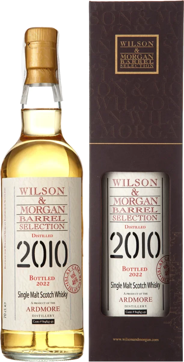 

Віскі Wilson and Morgan Ardmore Islay Cask 2010 0.7 л (BWR5991)