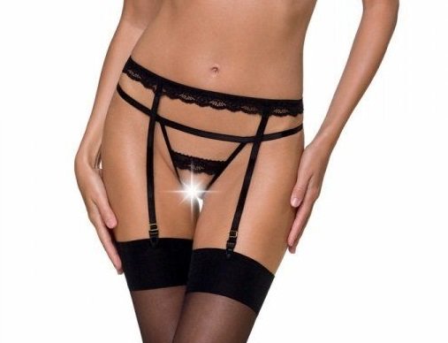 

Трусики-стрепы Passion Exclusive Shelly Thong black XXL/XXXL