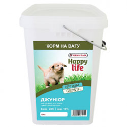 

Сухой корм для щенков Happy Life Junior with Chicken всех пород с курицей 4 кг ведро (54981)