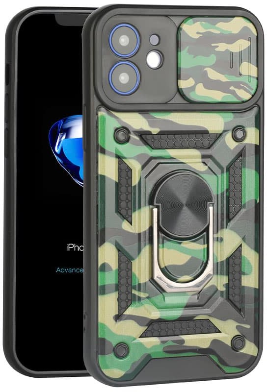 

Mobile Case Camshield Serge Ring Camo Green/Army Green for Samsung M536 Galaxy M53 5G