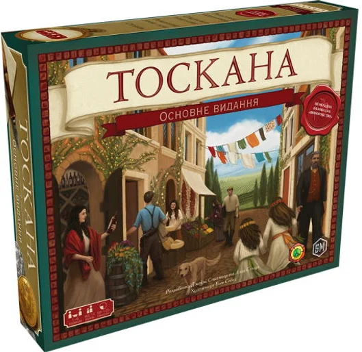 Акція на Настольная игра Kilogames Виноделие. Тоскана (Viticulture Tuscany) від Stylus