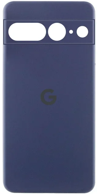 

Lakshmi Premium Silicone Case з Logo Full Camera Midnight Blue для Google Pixel 7 Pro