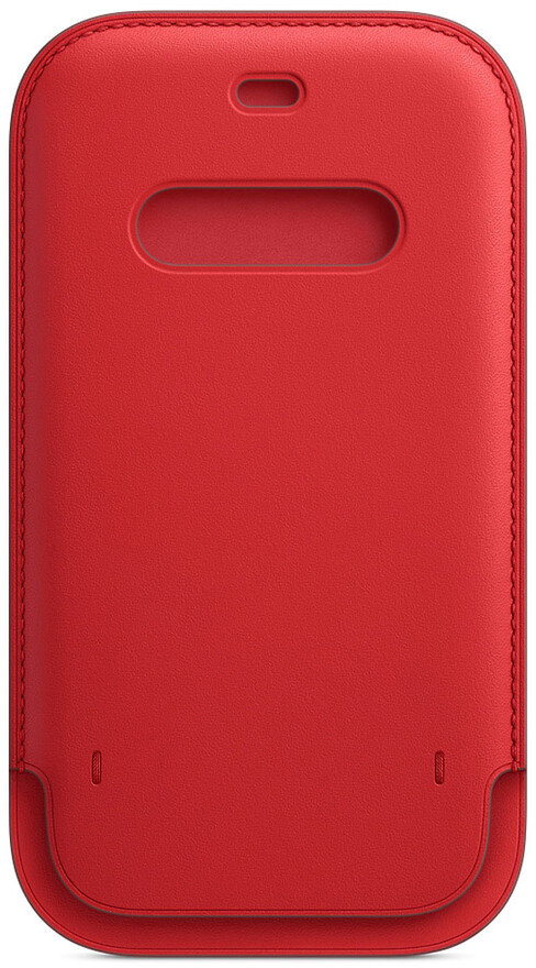 

Apple Leather Sleeve Case (PRODUCT) Red (MHYJ3) for iPhone 12 Pro Max