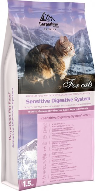 

Carpathian Pet Food Sensitive Digestive System 1.5 кг