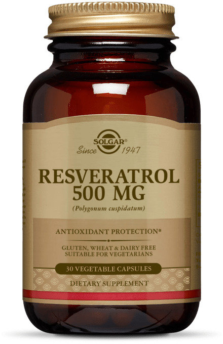 

Solgar Resveratrol 500 mg 30 caps Солгар Ресвератрол