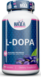 Акція на Haya Labs L-DOPA Mucuna Pruriens Extract Мукуна жгучая 90 капсул від Stylus