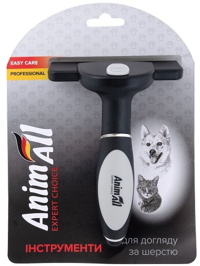 Акція на Дешеддер AnimAll Groom для собак и кошек размер L Серый MG9720 (171,750) від Stylus