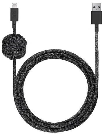 

Native Union Usb Cable to Lightning Night 3m Cosmoc Black (NCABLE-KV-L-CS-BLK)