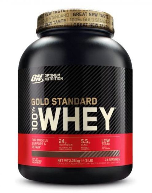 Акція на Optimum Nutrition Gold Standard 100% Whey 2250 g / 73 servings / Unflavoured від Stylus