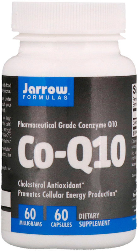 

Jarrow Formulas Co-Q10, 60 mg, 60 Capsules (JRW-06004)