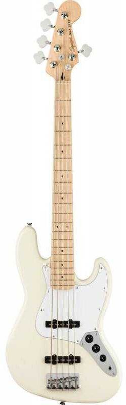 

Бас-гитара Squier by Fender Affinity Series Jazz Bass V Mn Olympic White