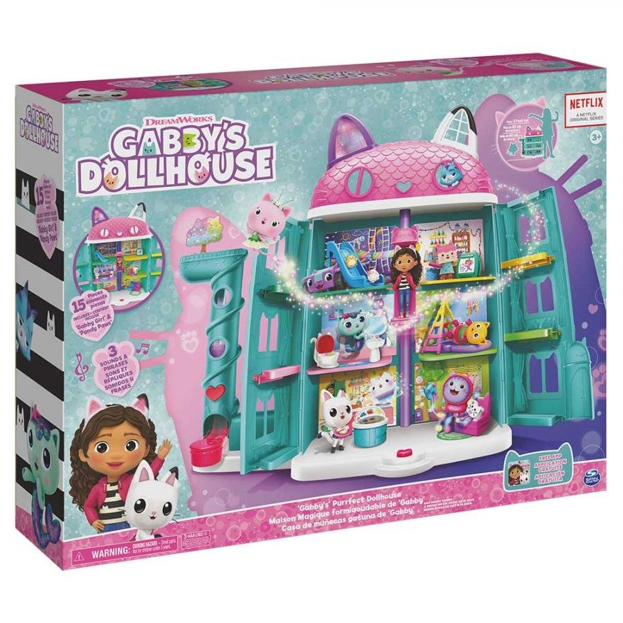 Акція на Игровой набор Gabby's Dollhouse Волшебный домик Габби (SM36200) від Stylus