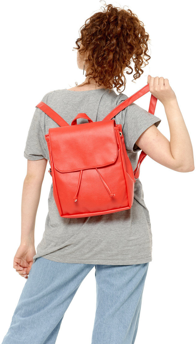 

Женский рюкзак Sambag Loft Mzn красный (22200017)