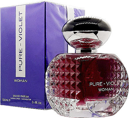 

Парфюмированная вода Fragrance World Pureviolet Woman Аналог Ultraviolet 100 ml