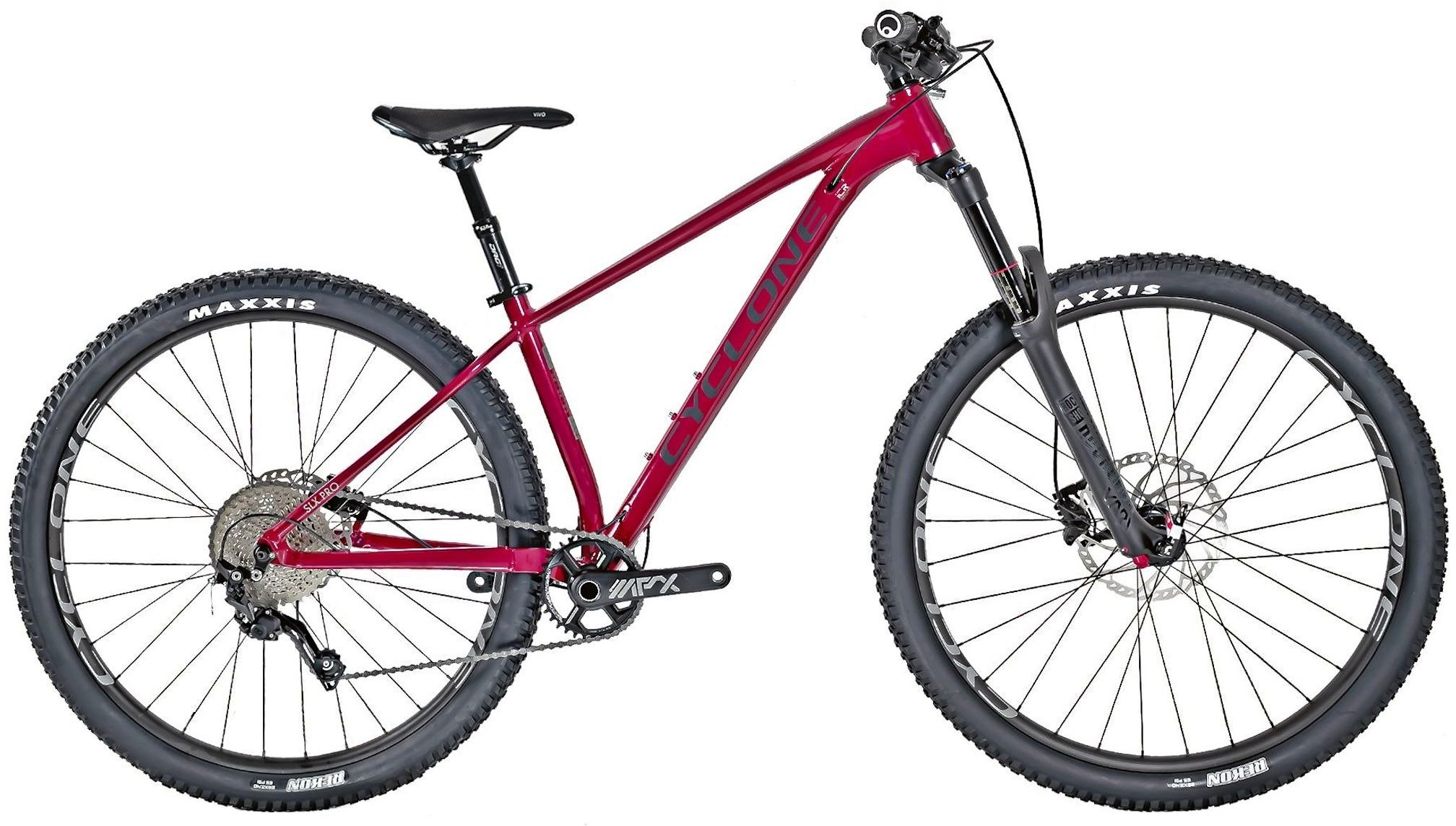 Акція на Велосипед 29" Cyclone Slx Pro trail M 455 красный 2022 від Stylus