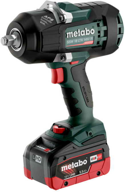 Акція на Гайковерт Metabo Ssw 18 Ltx 1450 Bl + MetaBox (602401660) від Stylus