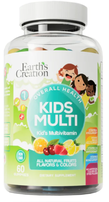 

Earth‘s Creation Kids Multivitamin Детские мультивитамины 60 жевательных конфет