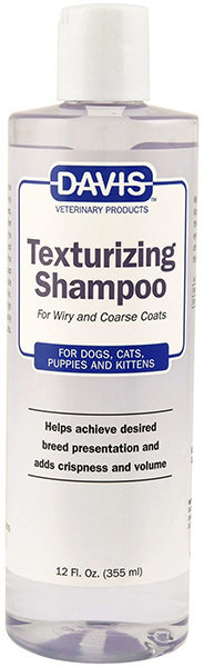 Акція на Шампунь-концентрат Davis Texturizing Shampoo для жорсткої і об'ємної вовни у собак і котів 355 мл (52272) від Y.UA