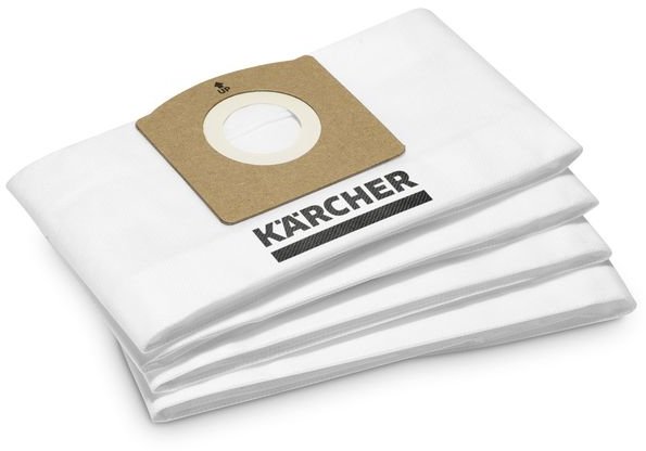 Акція на Мешки для пылесоса Karcher 2.863-325.0, флисовые для Wd 1, 4шт. від Stylus