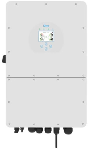 

Гібридний сонячний інвертор (hybrid) Deye SUN-25K-SG01HP3, 3 фази, високовольтний (UA)