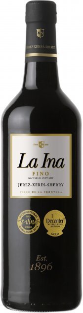 

Херес Fino SHERRY, La INA, сухое, 0.75л 15% (STA8412325002751)