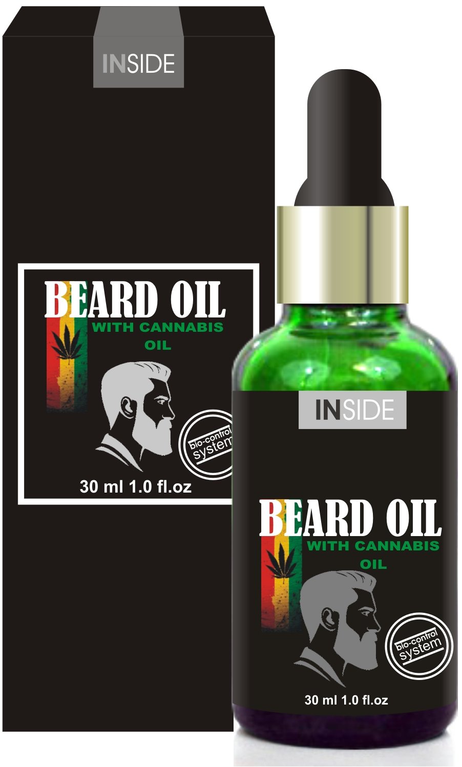 

Inside Beard Oil средство для бороды c маслом макадами и конопляным маслом 30 мл