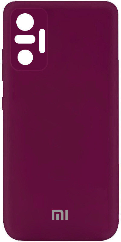 

Mobile Case Silicone Cover My Color Full Camera Marsala for Xiaomi Redmi Note 10 Pro / Note 10 Pro Max